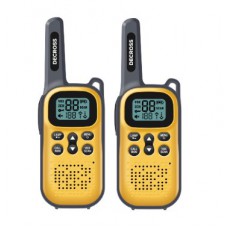 Комплект из двух радиостанций Decross DC43 Yellow Twin EU