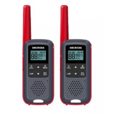 Комплект из двух радиостанций Decross DC63 Red Twin EU