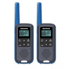 Комплект из двух радиостанций Decross DC63 Blue Twin EU