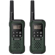 Комплект из двух радиостанций Decross DC93 Dark Green Twin EU