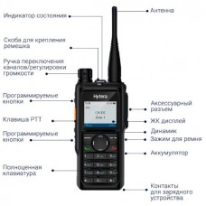 Портативная радиостанция Hytera HP685 UHF (400-470 МГц)